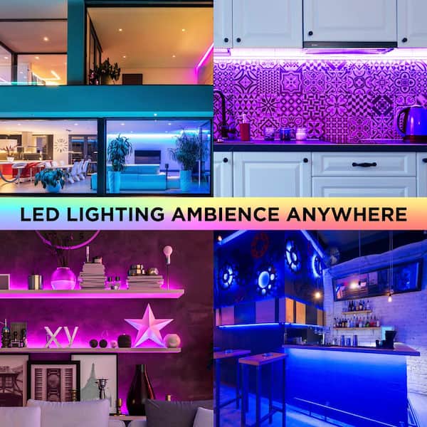 Merkury Innovations Smart Indoor and Outdoor Flex LED Multicolor