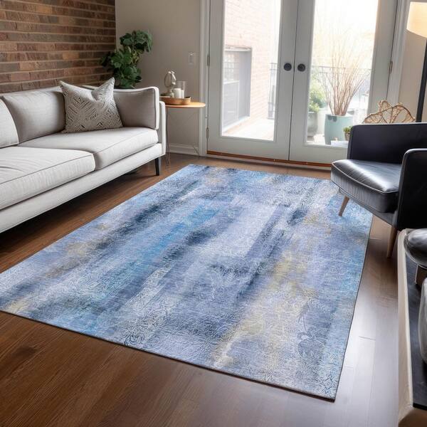 Gorilla Grip  Abstract Area Rug