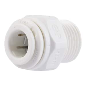 3/8 in. O.D. Push-to-Connect x 3/8 in. MIP NPTF Polypropylene Adapter Fitting