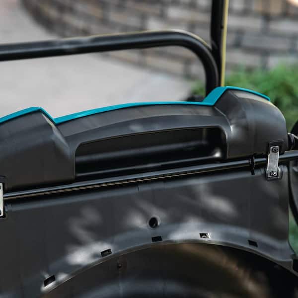 Makita - 18V X2 (36V) LXT Lithium-Ion Cordless 21 in. Walk Behind Lawn Mower Kit w/4 batteries (5.0Ah)