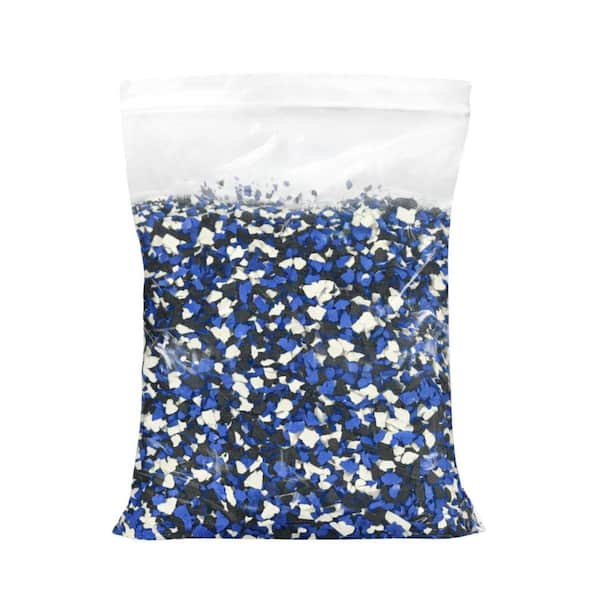 Decorative Flecks 12 lbs. Storm Blue Texture and Non Skid Paint Texture Additives