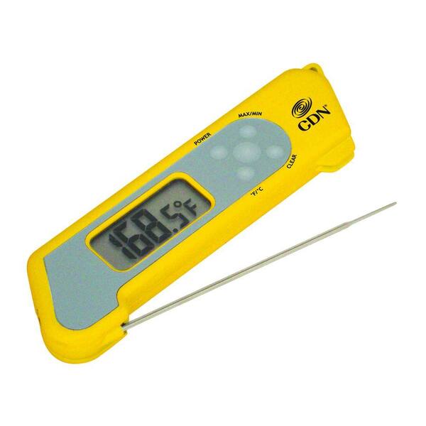CDN ProAccurate Yellow Digital Food Thermometer
