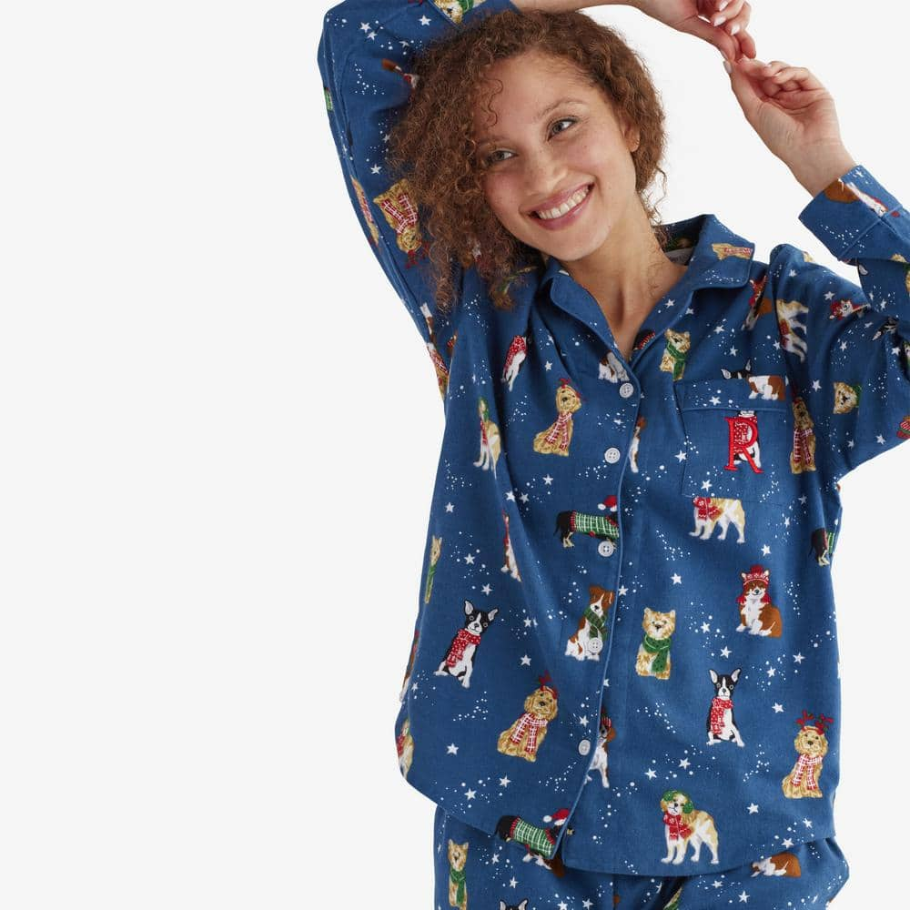 The company best sale store flannel pajamas