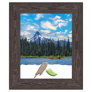 Bridge Black Wood Picture Frame Opening Size 16x20 in.