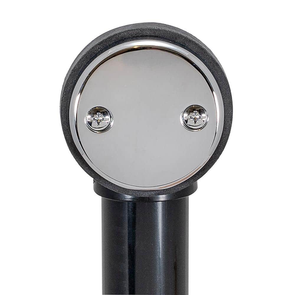 Chrome Lift and Lock Bath Waste Drain with ABS Pipe