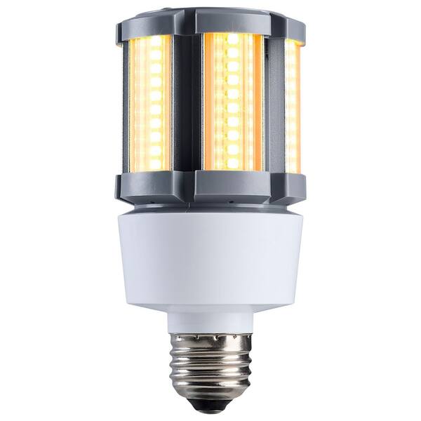 SATCO 9 Watt 1600K 585Nm Amber Corncob Turtle-Friendly Dark Gray