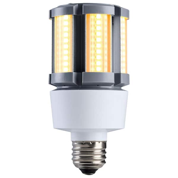 SATCO 9 Watt 1600K 585Nm Amber Corncob Turtle-Friendly Dark Gray