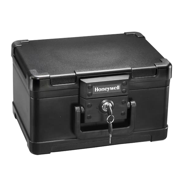 Honeywell 0.15 cu. ft. Molded Fire-Resistant Portable Chest with Carry Handle