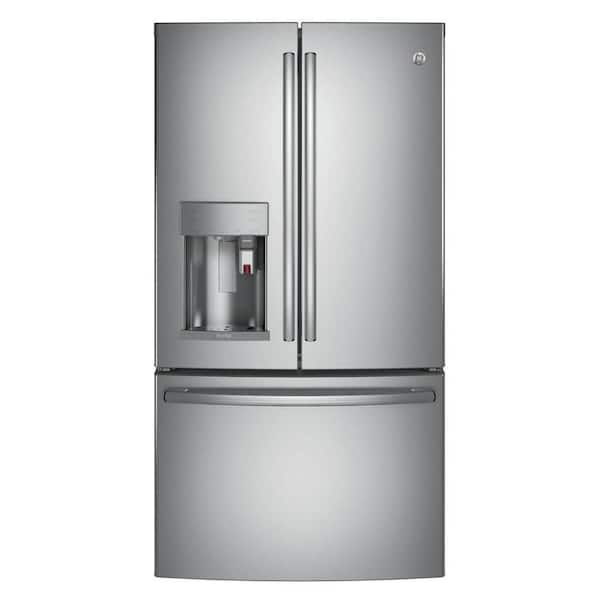GE Profile 27.8 cu. ft. Smart French Door Refrigerator with Keurig K-Cup in Stainless Steel, ENERGY STAR