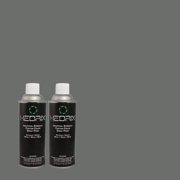 Hedrix 11 oz. Match of MQ5-25 Rush Hour Gloss Custom Spray Paint (2-Pack)