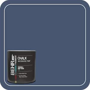 BEHR PREMIUM 1 qt. #PPU15-03 Dark Cobalt Blue Interior Chalk