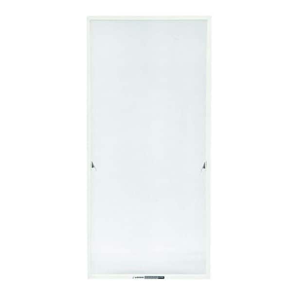 24-15/16 in. x 55-13/32 in. 400 Series White Aluminum Casement TruScene Window Screen