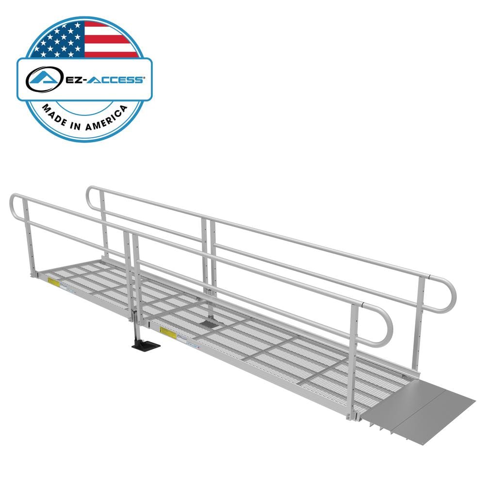 EZ-ACCESS PATHWAY 3G 14 ft. Wheelchair Ramp Kit with