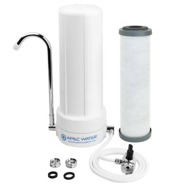 White APEC Water Systems FI-PB1 CT-1000 Countertop Drinking Water System Replacement Filter 