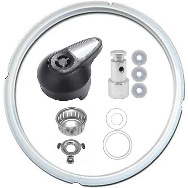 Specialty Flatware Glass 10-Piece Silicone Pressure Cooker Replacement Parts Set Steam Release