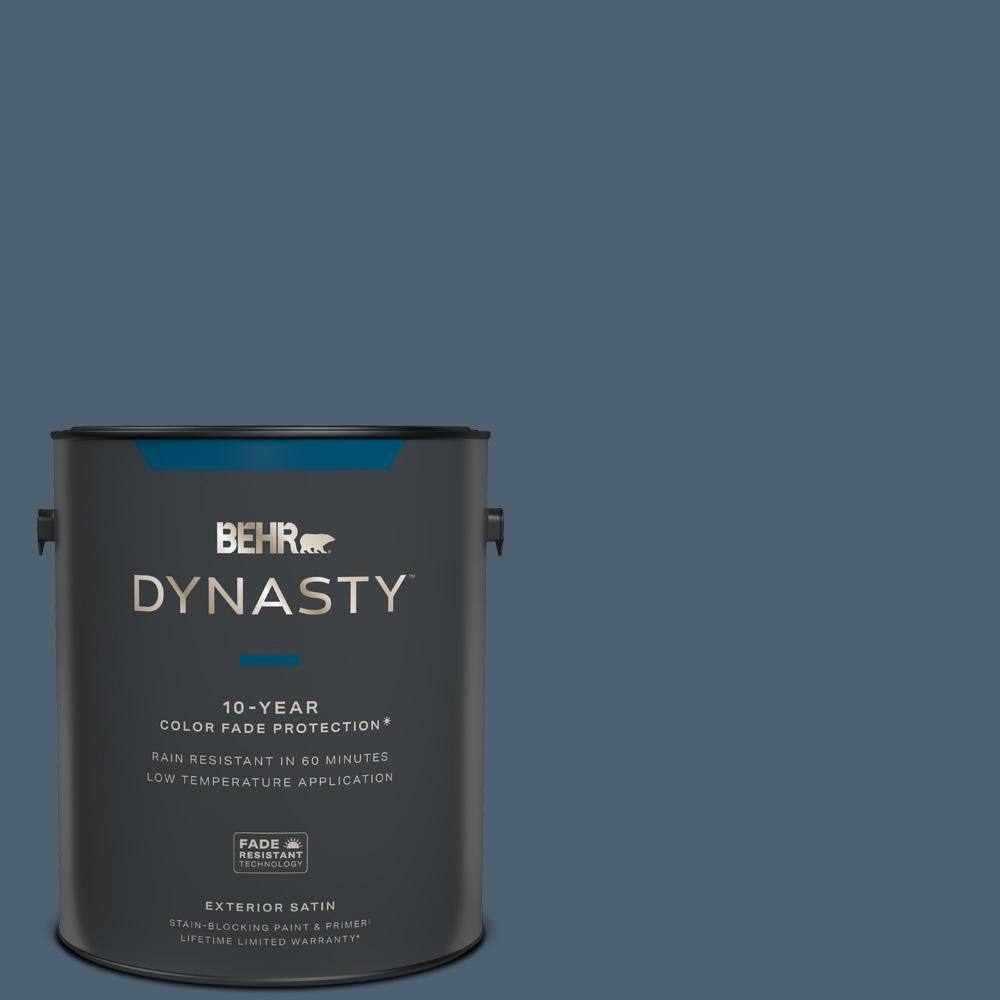 BEHR DYNASTY 1 gal. PPU1419 English Channel Satin Enamel Exterior