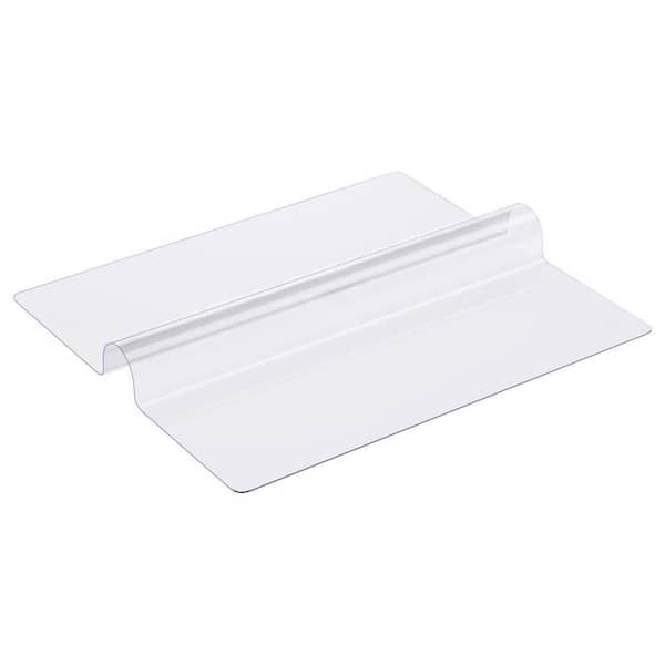 Plastic Table Cover, 54 x 54 in. 2.0 mm Thick Clear Table Protector, Square PVC Desk Mat, Waterproof and Easy Cleaning