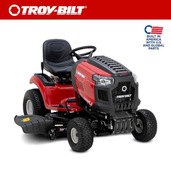 Troy-Bilt Super Bronco 50 in. Fabricated Deck 24 HP V-Twin Kohler 7000 Series Engine Hydrostatic Drive Gas Riding Lawn Tractor