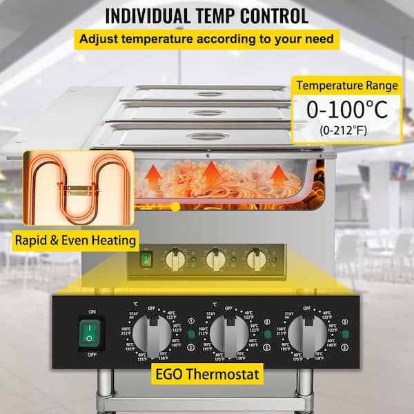 Durable And Efficient food warmer for catering 