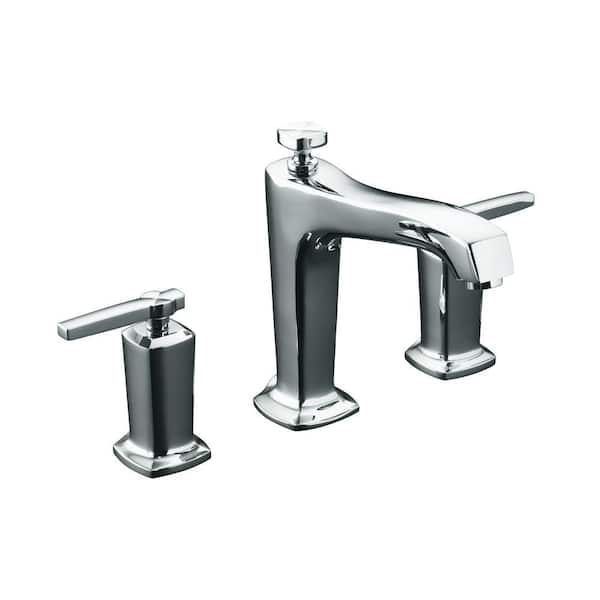 KOHLER Margaux 2-Handle Bath Faucet Trim Kit Only in Polished Chrome (Valve Not Included)