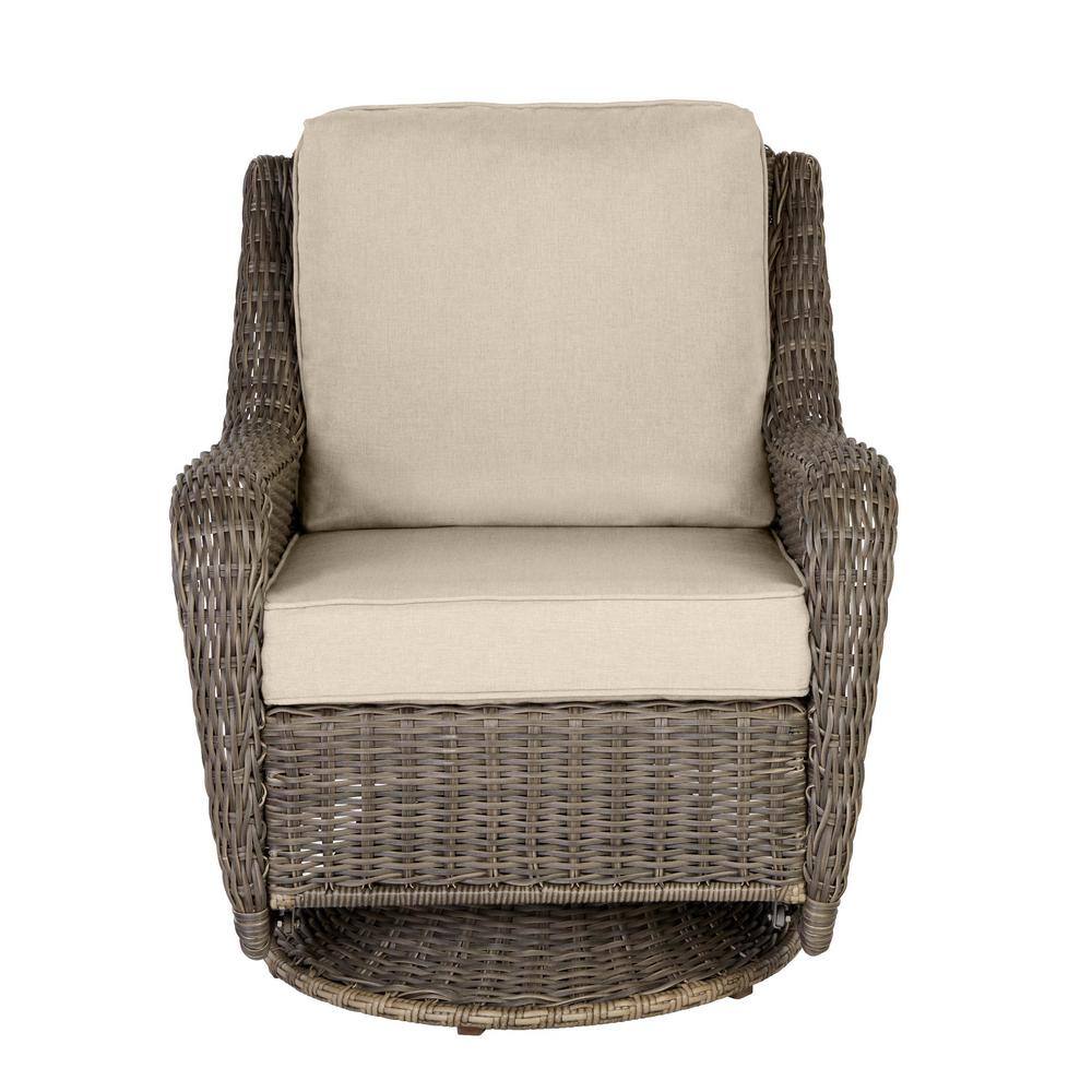 Have a question about Hampton Bay Cambridge Gray Wicker Outdoor Patio ...
