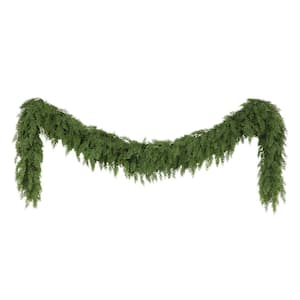 9 ft. x 10 in. Cascading Garland