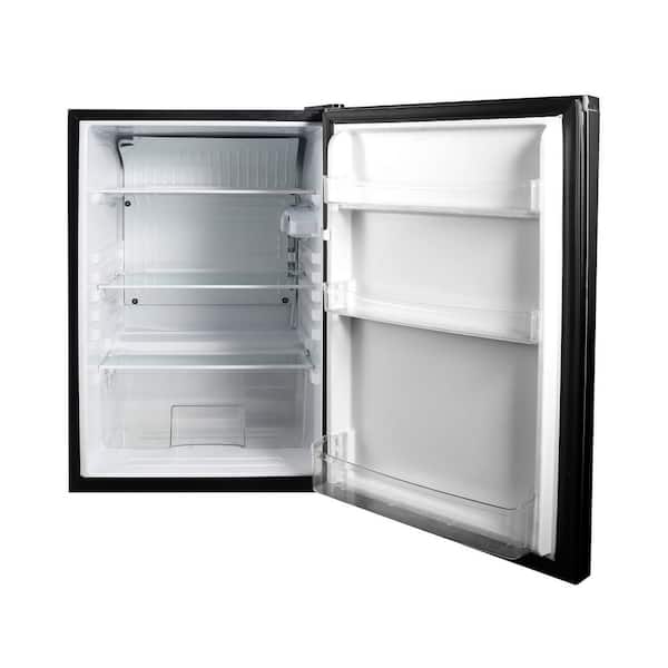 4.4 cu. ft. Mini Fridge in Black without Freezer