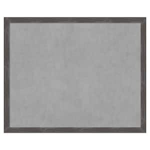 Woodridge Rustic Grey 43 in. x 35 in. Framed Magnetic Board