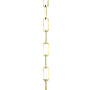 120 in. Brushed Brass Accessory Chain