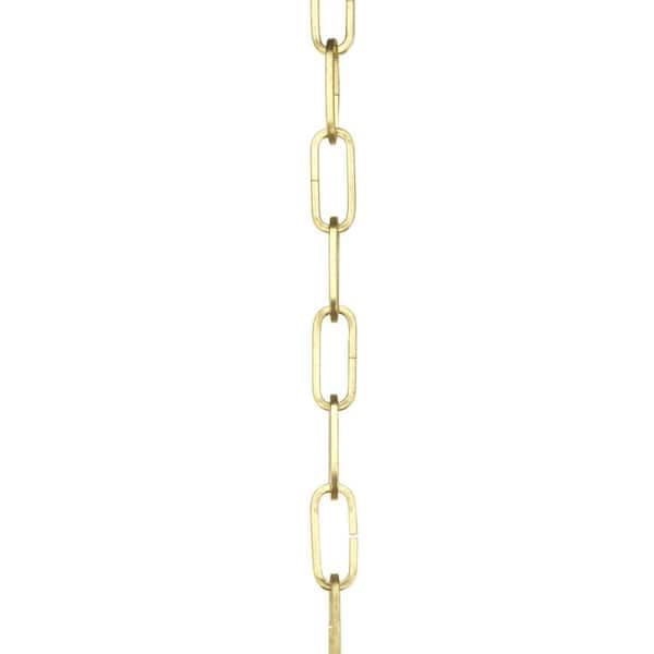120 in. Brushed Brass Accessory Chain