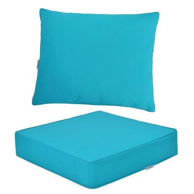 Turquoise Outdoor Cushions Patio, Turquoise Outdoor Patio Chair Cushions