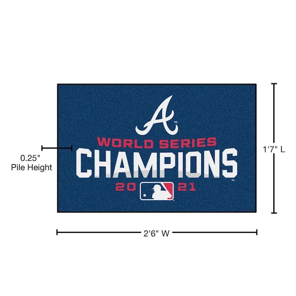  Atlanta Braves 2021 World Series Champions Double Sided Garden  Flag : Sports & Outdoors