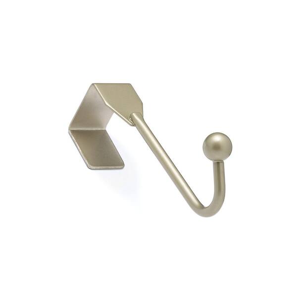 Richelieu Hardware Nystrom 1 in. Pewter Single 5.5 lb. Over the door Hook