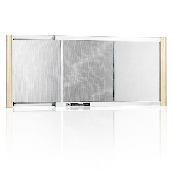 25 in. x 10 in. Adjustable Frame Quick Slide Window Screen (Pack of 12)