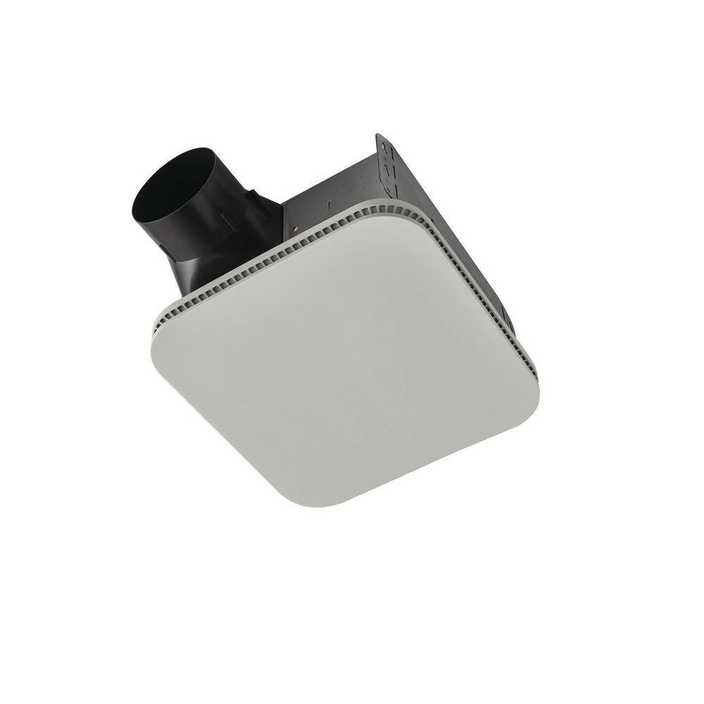 White Steel CleanCover Bathroom Exhaust Fan, 80 CFM