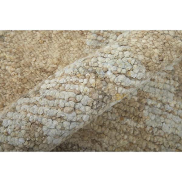 2 ft. x 3 ft. Tan, Ivory Floral Area Rug
