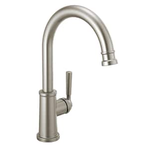 Westchester Single-Handle Standard Kitchen Faucet with Waterfall Spout in Stainless