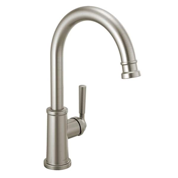 Peerless Westchester Single-Handle Standard Kitchen Faucet with Waterfall Spout in Stainless