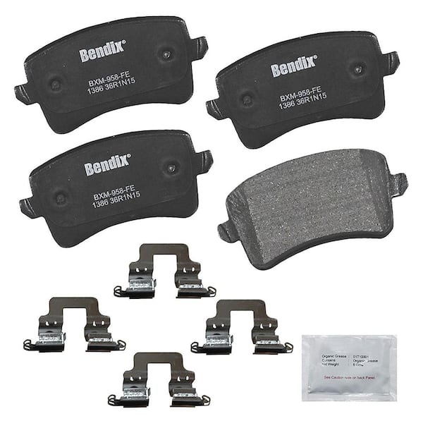 Bendix Premium Copper Free Disc Brake Pad Set 2009 Ford Expedition