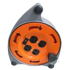 20 ft. 16/3 Retractable Extension Cord Reel with 4-Outlets