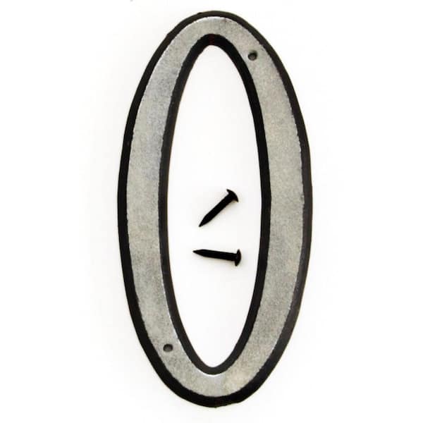 HY-KO 4 in. Reflective Plastic Number 0