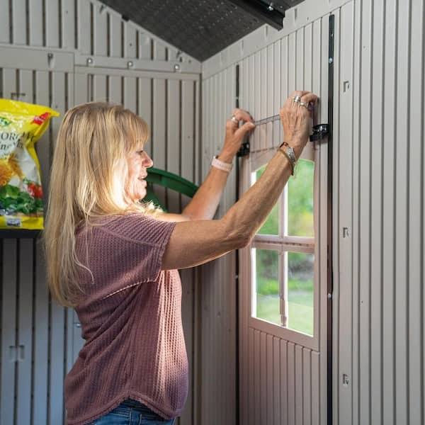 Lifetime Legacy 15 ft. W x 8 ft. D Resin Outdoor Storage Shed (109