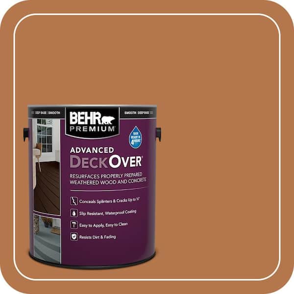 BEHR Premium Advanced DeckOver 1 gal. #SC-533 Cedar Naturaltone