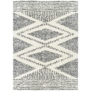 Trunding Charcoal/ Cream 5 ft. x 7 ft. Area Rug