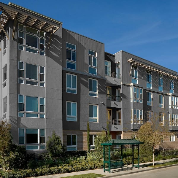 5 gal. #N520-6 Asphalt Gray Flat Exterior Paint