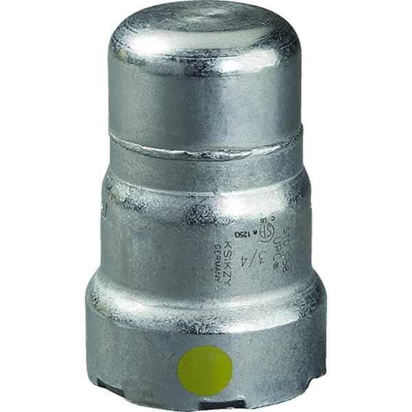 Viega MegaPressG 1/2 in. Press Carbon Steel Cap (10-Pack) (Gas Only)