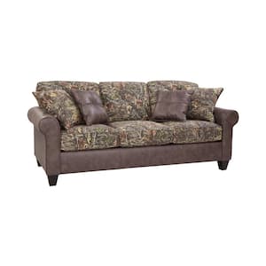 Maumelle 82 in. Rolled Arm 3-Seater Sofa in Camouflage