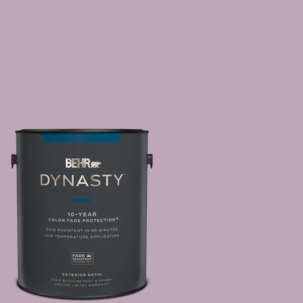 BEHR DYNASTY 1 gal. 680F4 Soft Heather Satin Enamel Exterior Stain