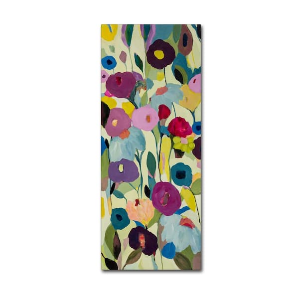 Trademark Fine Art 19 in. x 8 in. "Rising Toward The Sun" by Carrie Schmitt Printed Canvas Wall Art