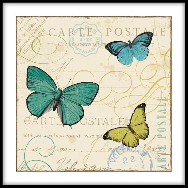 PTM Images 13.75 in. x 13.75 in. "Circles in Time II" Framed Wall Art